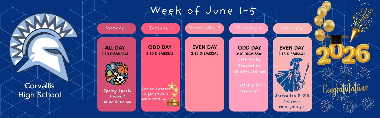 June 1-5